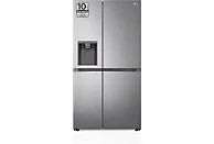 Frigorífico americano - LG GSLV71PZTD, No Frost, 179 cm, 635 l, DoorCooling+™, ThinQ™, Inox antihuellas