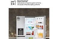 Frigorífico americano - LG GSLV71PZTD, No Frost, 179 cm, 635 l, DoorCooling+™, ThinQ™, Inox antihuellas