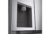 Frigorífico americano - LG GSLV71PZTD, No Frost, 179 cm, 635 l, DoorCooling+™, ThinQ™, Inox antihuellas