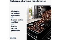 Cafetera superautomática - De'Longhi Magnifica Start Milk, ECAM220.80.SB, Molinillo integrado,Depósito leche,Táctil, Espumado automático, 1450W, 15bar