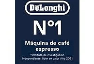 Cafetera superautomática - De'Longhi Magnifica Start Milk, ECAM220.80.SB, Molinillo integrado,Depósito leche,Táctil, Espumado automático, 1450W, 15bar