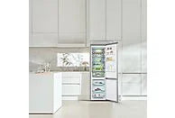 Frigorífico combi - LG GBV5250CPY, Total No Frost, 203 cm, 387 L, DoorCooling+™, FRESHConverter™, Inox antihuellas