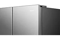 Frigorífico americano - Hisense RS818N4TIE1, No Frost, 179 cm, 636 l, WI-FI, Dispensador Agua & Hielo, Inox