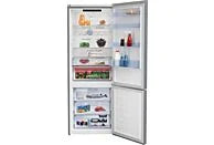 Frigorífico combi - Beko RCNE560E40ZXBN, No Frost, 192 cm, 70 cm ancho, 356 l, NeoFrost Dual Cooling, Harvestfresh, Inox