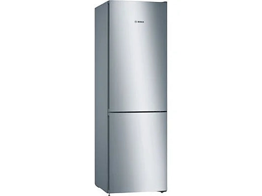 Frigorífico combi - Bosch KGN36VIEA, No Frost, 186 cm, 326 l, Cajón VitaFresh, EasyAccess, Inox antihuellas