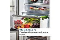 Frigorífico americano - Bosch KFN96APEA, No Frost, 183 cm, 605 l, Capacidad XXL, Cajón BigBox, Inox