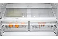 Frigorífico americano - Bosch KFN96APEA, No Frost, 183 cm, 605 l, Capacidad XXL, Cajón BigBox, Inox